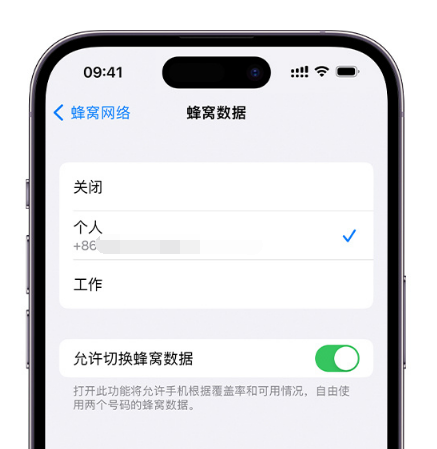 英德苹果维修服务分享如何在iPhone上使用双卡 