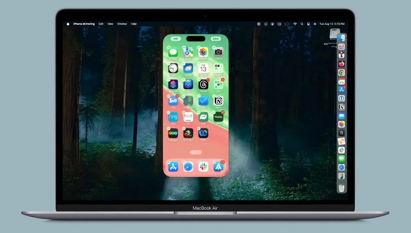 英德苹果手机维修分享苹果 macOS 15 Sequoia 和 iOS 18 的 iPhone 投屏功能升级 